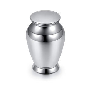 Urnas de recuerdo pequeño de grabado personalizado para cenizas, Mini urnas de cremación para cenizas, soporte conmemorativo de acero inoxidable para cenizas - Product Image 1