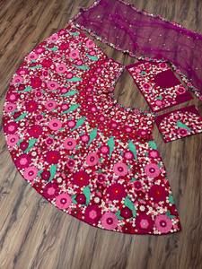 ชุดเดรสปักลายสำหรับผู้หญิง,ชุดเดรสกำลังจากอินเดียไปงานปักลายคุณภาพดีที่สุด - Product Image 3