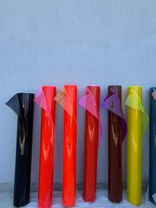 Rollos de Película de PVC Tintada y Negra al por Mayor para Fabricación de Bolsas | Lámina de Vinilo Plástico Transparente Multicolor | Material de PVC Impermeable de Primera Calidad - Product Image 1