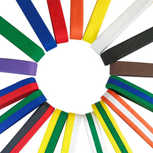 Taekwondo Karate Martial Arts Color Rank Belt para niños y adultos Cinturón de entrenamiento - Product Image 1