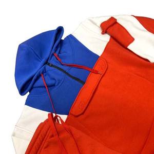 Chándal de chándal para hombre, ropa deportiva de entrenamiento de gran tamaño, pantalones con capucha de algodón, conjunto de dos piezas, chándal de invierno para hombre - Product Image 5