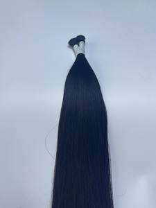 Vente en gros de cheveux naturels en vrac extensions de cheveux humains vierges bruts vietnamiens cheveux humains raides de haute qualité prix d'usine - Product Image 2