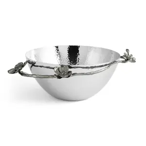 ZAHID EXPORTS ZE-3358I Bol en métal contemporain de designer, bol de luxe haut de gamme plaqué, détails artisanaux, sûr, non toxique, américain - Product Image 3