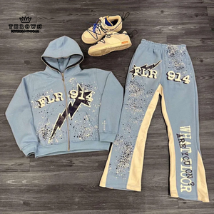 ชุดวอร์มฤดูหนาวพิมพ์ลาย 3 มิติ ปรับแต่งได้ ผ้าฝ้าย 180gsm เป็นมิตรกับสิ่งแวดล้อม เสื้อฮู้ดและกางเกงสั่งตัดได้ กันลม ระบายอากาศดี สไตล์ลำลองทันสมัย - Product Image 6