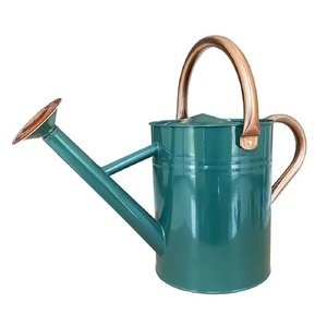 Canne à eau en métal au design élégant pour arroser les plantes de la maison et du jardin Porte-fleurs de canne à eau de couleur bleu royal - Product Image 4