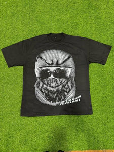 Camiseta Oversize Boxy para Hombre, de Gran Gramaje, con Gráficos DTG Personalizados, Estilo Streetwear, Jersey, Hip Hop - Product Image 5