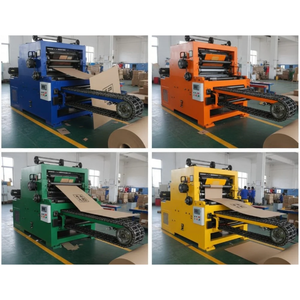 Machine à rainurer et à imprimer pour boîtes en carton, alimentation par chaîne, imprimante monochrome, équipement de production - Product Image 5