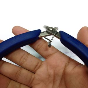 Nuevo alicates de corte lateral para cortador de alambre electrónico con logotipo personalizado para herramientas y equipos de joyería - Product Image 3