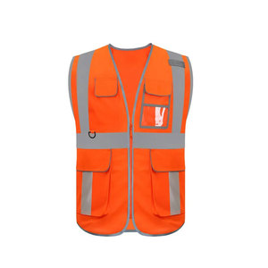 Compre chaleco de seguridad reflectante de trabajo antiestático Ropa de trabajo informal transpirable Ropa de trabajo de alta visibilidad Chalecos de seguridad - Product Image 2