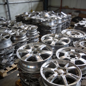 Déchets de jantes en alliage d'aluminium 99% de jantes automobiles usagées pour la récupération d'aluminium - Product Image 3