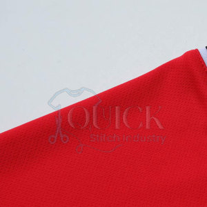 Tenues de football personnalisées de haute qualité 100% polyester légères, à séchage rapide, respirantes, style ensemble court, technologie de découpe automatisée - Product Image 3