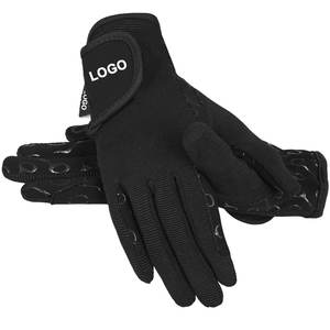 ถุงมือหนังแบบตะวันตกระบายอากาศได้ดีถุงมือขับขี่กันลื่นพิมพ์โลโก้ตามสั่งดีไซน์ใหม่2025 - Product Image 2