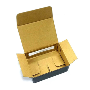 กล่องกระดาษลูกฟูกพิมพ์ลายแบบ Tuck Top Decking แบบกำหนดเองกล่องบรรจุภัณฑ์เคลือบ UV เคลือบผิวด้านการจัดการลายนูน - Product Image 6