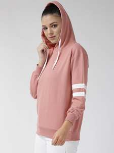 Sweat à capuche à manches longues rose pour femme, polaire doux et chaud, pull personnalisable avec logo, vêtement décontracté confortable, personnalisable à l'avant - Product Image 4