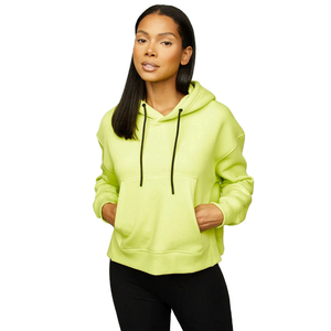 Top Quality Stylish <b>Women</b> Hoodies Wholesale New Design <b>Women</b> Hoodies Solid Color <b>Women</b> Hoodies Casual Streetwear Manufacturer - Product Image 4
