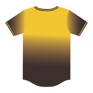 Iota Phi Theta Faded Pullover Jersey de béisbol 100% Poliéster Malla Fraternidad Gradiente Camiseta con apliques bordados Logotipos - Product Image 3