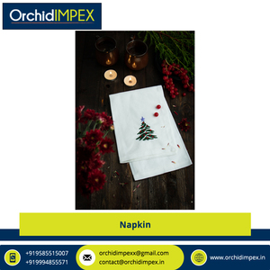 ผ้าเช็ดปากผ้าฝ้าย100% ของแท้สั่งทำพิเศษ - Product Image 4