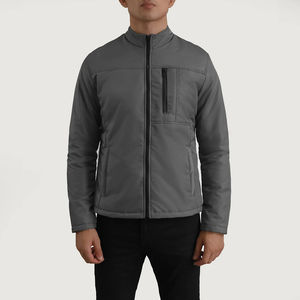 Chaqueta de Invierno para Hombre, Gruesa, Acolchada, de Algodón, Roja, Manga Larga, Informal, 2026 - Product Image 4