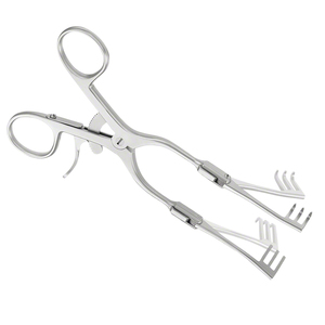 Retractor (self การรักษา), 170มม. (6 34), ฟัน (3x3), กึ่งคม, ไม่ผ่านการฆ่าเชื้อ, retractor นำมาใช้ใหม่ได้ - Product Image 5