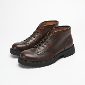 <b>Vintage</b> Suede Chukka <b>Boots</b> with Classic Lacing and Wear for Men's Business Casual and Retro Matching - Product Image 5