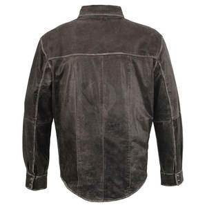 Camisas de Cuero Duraderas para Hombre, Ajuste Cómodo, Tela Suave, Material Premium, Ligeras, Transpirables, Ecológicas, Personalizadas, Perfectas - Product Image 2