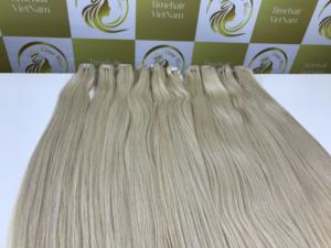 ผมเวียดนามดิบซูเปอร์คู่ดึงกระดูกตรงวิกผมลูกไม้ด้านหน้าคุณภาพสูงวิกผมมนุษย์ดึงเดียวที่ทําในเวียดนาม - Product Image 3