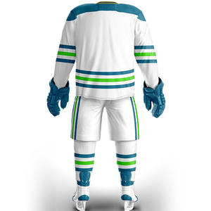 Nuevo uniforme de hockey sobre hielo personalizado de poliéster de alta calidad hecho en fábrica uniforme de hockey sobre hielo de bajo precio - Product Image 2