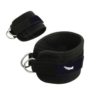 Nueva Llegada Ajustable Fitness Neopreno Tobillo Correas Suave Entrenamiento Protección Puños Hecho en Pakistán para Levantamiento de Pesas - Product Image 1