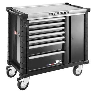 Gabinete Rodante Facom JET POWER con 7 Cajones y 3 Módulos, Gabinetes para Herramientas - Cajones Vacíos - Product Image 2