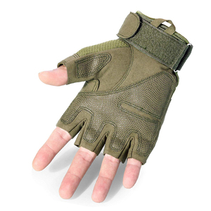 Guantes tácticos de goma de medio dedo, profesionales, de alta calidad, venta al por mayor - Product Image 5