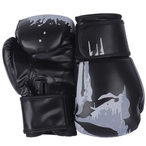 Gants de boxe confortables personnalisés en cuir PU nouveaux hommes formation professionnelle gants de combat OEM accepté - Product Image 2