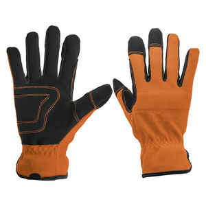 Guantes DE TRABAJO mecánicos de cuero duraderos de alto rendimiento Diseño personalizado Forro de nailon cómodo para trabajo manual Protectores altos - Product Image 1