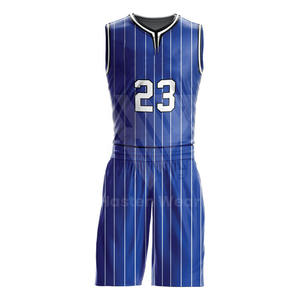 Uniforme de basket-ball sur mesure de haute qualité pour un design respirant avec logo personnalisé et uniforme de basket-ball élégant - Product Image 5