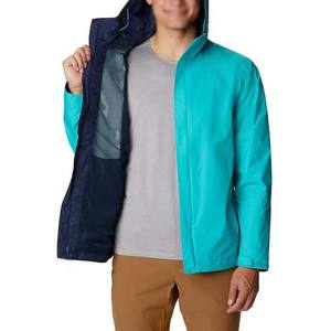 Customized Design Clothing Factory Fashion 220G <b>Jackets</b> Waterproof High Street <b>Men's</b> <b>Lightweight</b> Hooded Rain <b>Jackets</b> - Product Image 5