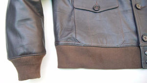 Chaqueta de Cuero para Hombre 2025, Estilo Universitario, Aviador, Chaquetas de Cuero Totalmente Personalizadas Hechas en la Industria Isha - Product Image 4