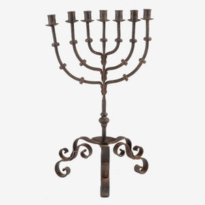 Branche De Fer forgé Candélabre - Product Image 6