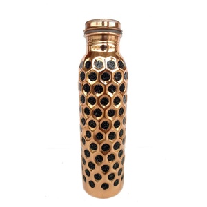 Premium Pure <b>Copper</b> <b>Water</b> <b>Bottle</b> for Ayurvedic Health Benefits Leak Proof Eco Friendly & Durable Design - Product Image 2