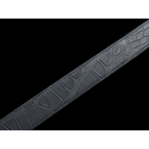 Cinturones de cuero genuino con diseño de cocodrilo mate - Product Image 4