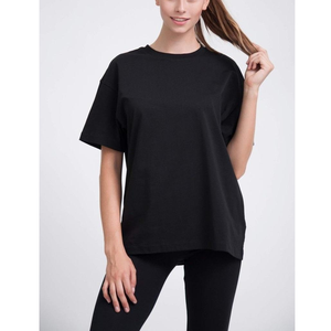 Camiseta de mujer Mejor oferta Camiseta de gran tamaño de verano Alta calidad 230gsm Vintage camisetas de mujer Exportación de proveedor de Pakistán - Product Image 6