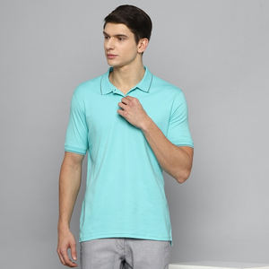 Vente en gros de demi-manches 100% coton pour polo pour homme, maillot de golf de sport à motif solide imprimé et brodé sur mesure - Product Image 1