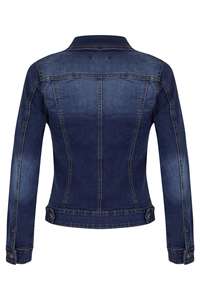 Veste en jean élégante pour femmes de haute qualité, vêtements décontractés, vente en gros OEM, veste en jean en coton de haute qualité pour femmes, veste en jean personnalisée - Product Image 6
