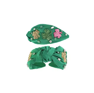 Vente flash : Bandeau noué, joli et brodé, fait à la main pour femmes, au prix de gros, provenant du meilleur exportateur indien - Product Image 1