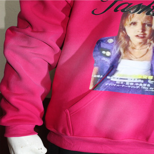 Sudadera holgada de algodón 500 Gsm 100% de peso pesado personalizada, Jersey recortado con bordado, técnica lavada, cuello con capucha - Product Image 4