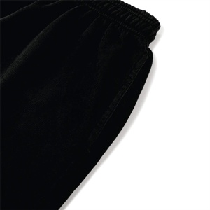 Pantalones Cortos de Forro Polar Lisos para Hombre con Cordón Ajustable en la Cintura, Estilo Urbano, OEM Personalizado - Product Image 2