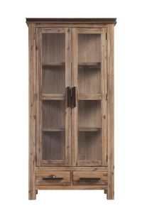 Présentoir en bois massif d'acacia, de chêne et de pin Offre spéciale Meuble de salon de marque ATLAS - Product Image 5