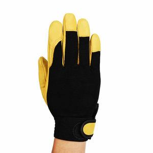 Gants de sécurité de travail en cuir de vachette XL pour hommes, enduits de latex, antidérapants, industriels, à usage général, prix d'usine - Product Image 6