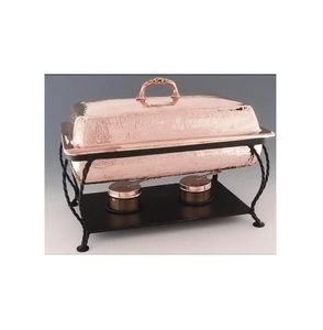 Chauffe-plat en acier inoxydable de gros calibre avec couvercle solide et poêle haute capacité pour événements et buffets traiteurs - Product Image 5