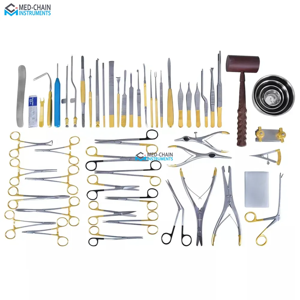 Rhinoplasty Instruments Set 57 Pieces / Major Nasal Surgery Instruments Set / Plastic Surgery Set