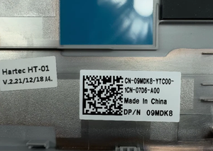 Nuevo para DELL Latitude 5520 E5520, cubierta superior para reposamanos de portátil con teclado, 09MDK8, 9MDK8 - Product Image 4