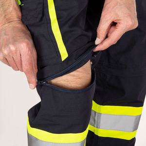 Cintas reflectantes Trabajo DE SEGURIDAD Pantalones de carga al aire libre Patchwork de alta visibilidad Hola Viz Pantalones transpirables y duraderos con múltiples bolsillos - Product Image 6